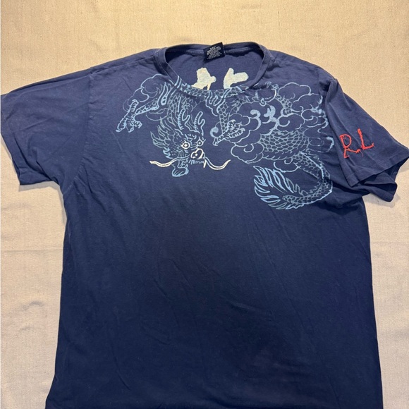 トップス 00s polo by ralph lauren swag flexwitme Polo Ralph Lauren USA T-Shirt in Multicolor | SVD USA